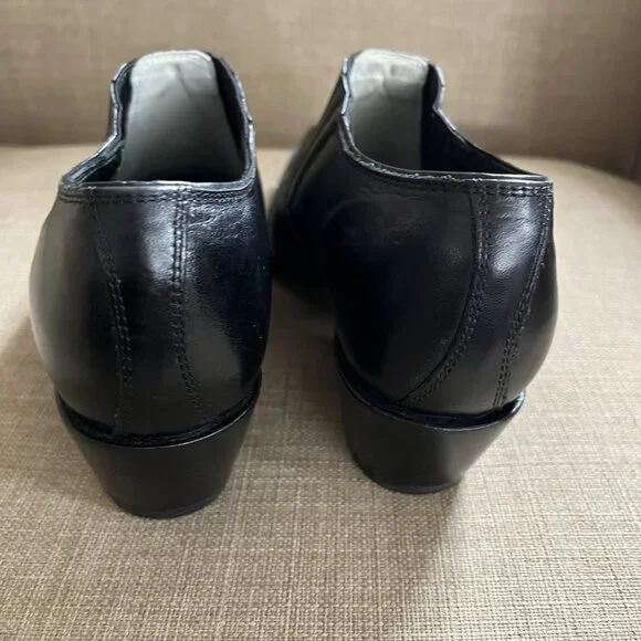 Charlie 1 Horse Black Booties Size 8 (B) Boots Short Leather Western Cowboy - Picture 8 of 16